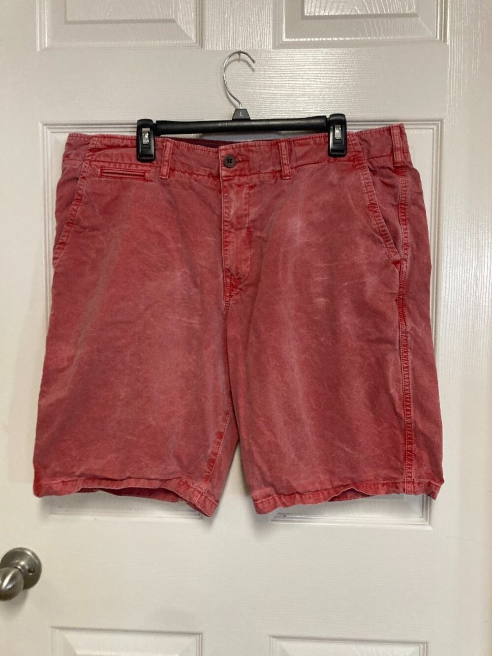 Lucky Brand Shorts Chinos red size 38 men's